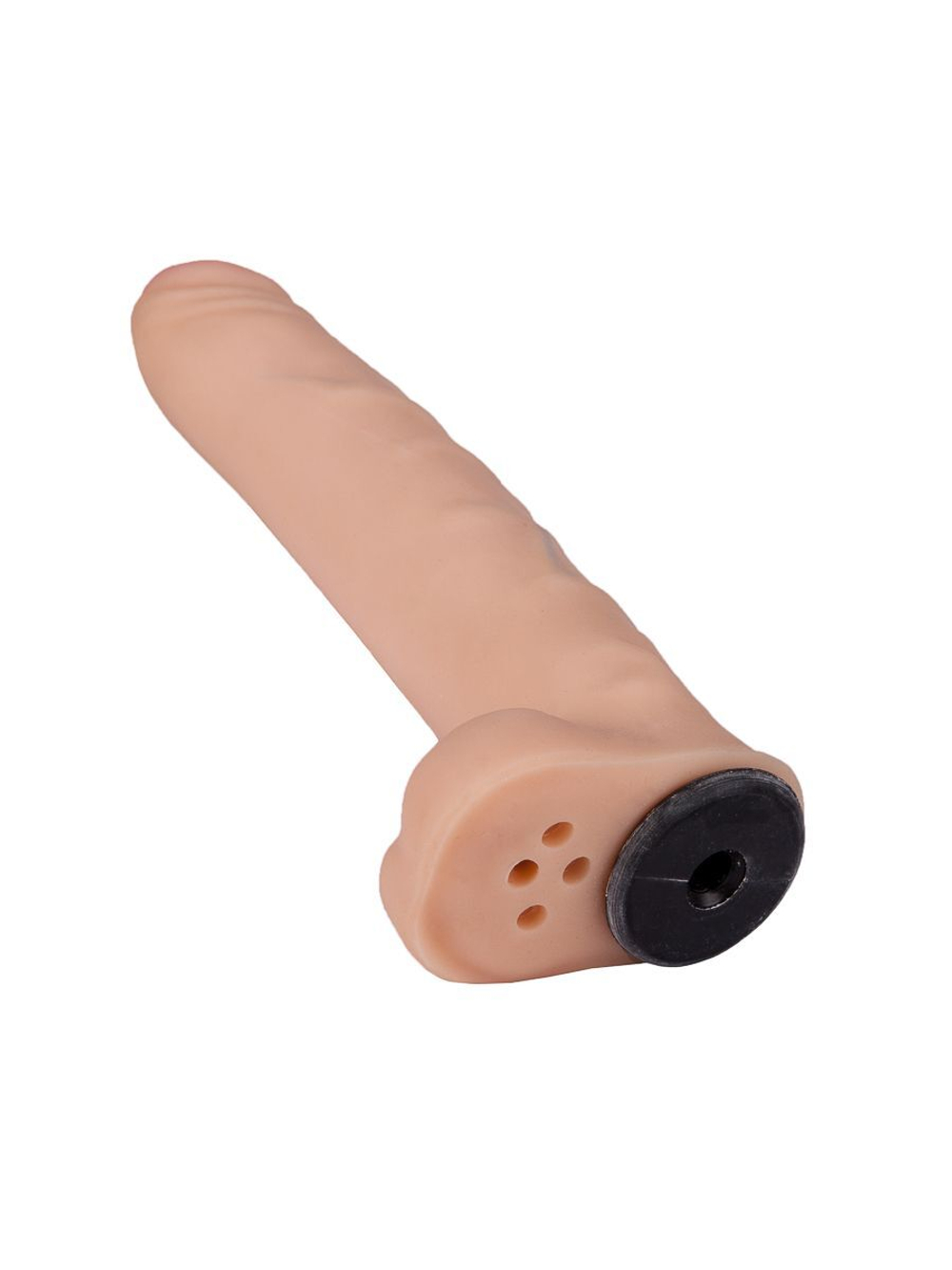 Фаллическая насадка REAL Standard - 17 см. (Цвет: телесный)