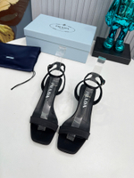 Prada Satin Sandals