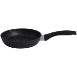 Сковорода 180/40мм с ручкой, АП (темный мрамор)