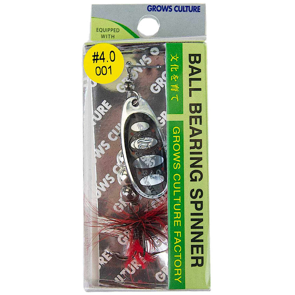 Блесна вращ. Grows Culture Ball Concept №4 BT01 11.5г 40мм 1шт сердечник наборный (Ball Bearing spinner) -