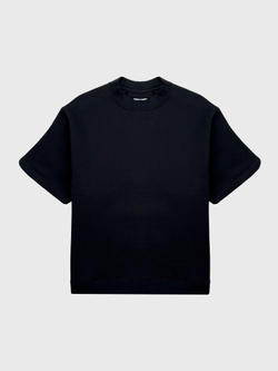 Свитшот Calvin Klein Standards Fleece Short Sleeve Sweatshirt Black Beauty - S