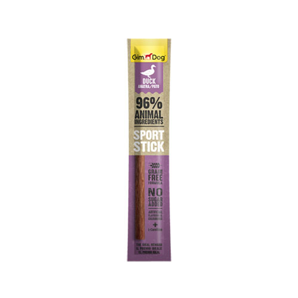 GIMDOG SPORT STICK DUCK \ палочки для собак с мясом утки, 12 гр.