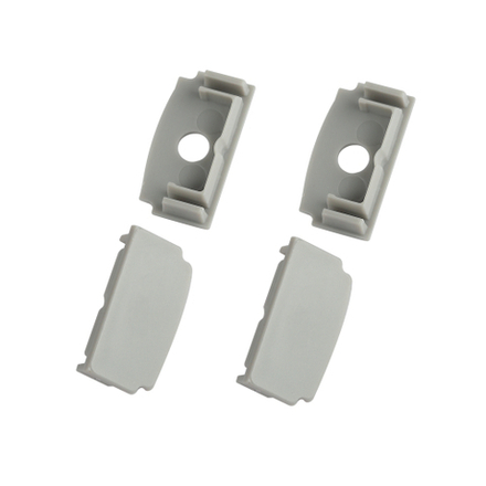 Набор заглушек ЭРА 6114-3 для профиля 6114 2шт глухие 2шт с отверстием