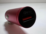 Автомобильное зарядное устройство QC3.0 (красный) (1 шт.)