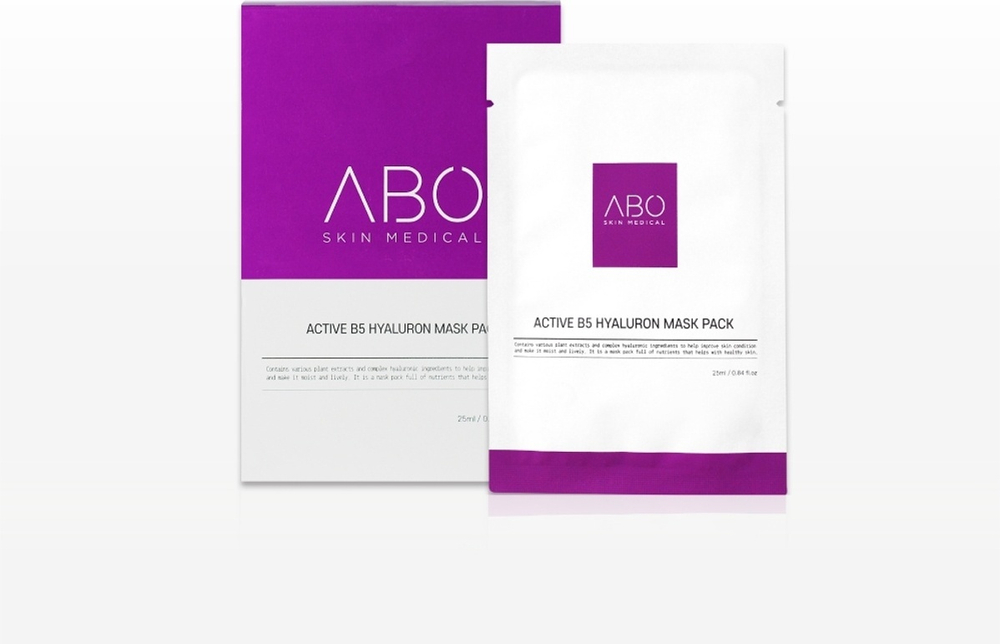 ABO Active B5 Hyaluron Mask Восстанавливающая тканевая маска с гиалуроновой кислотой