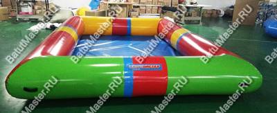 Прямоугольный надувной бассейн "Яркие выходные" 4*3*0,5 м