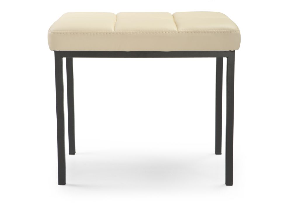 Банкетка Дион кожзам d1 / черный матовый