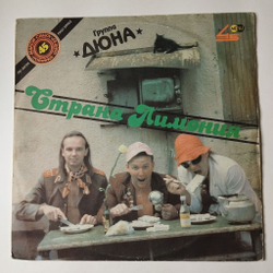 Винтажная виниловая пластинка LP Дюна Страна Лимония (СССР 1990)