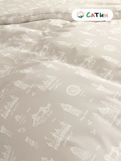 Простынь Milky Garden "Foggy Albion" 200х215 см