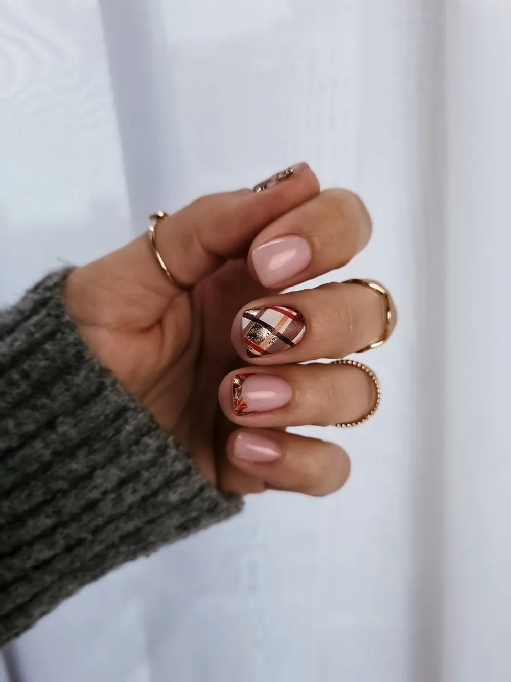 Lucky Rose Слайдеры наклейки для ногтей Foil 154