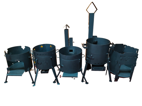 Печь - очаг под казан 16л