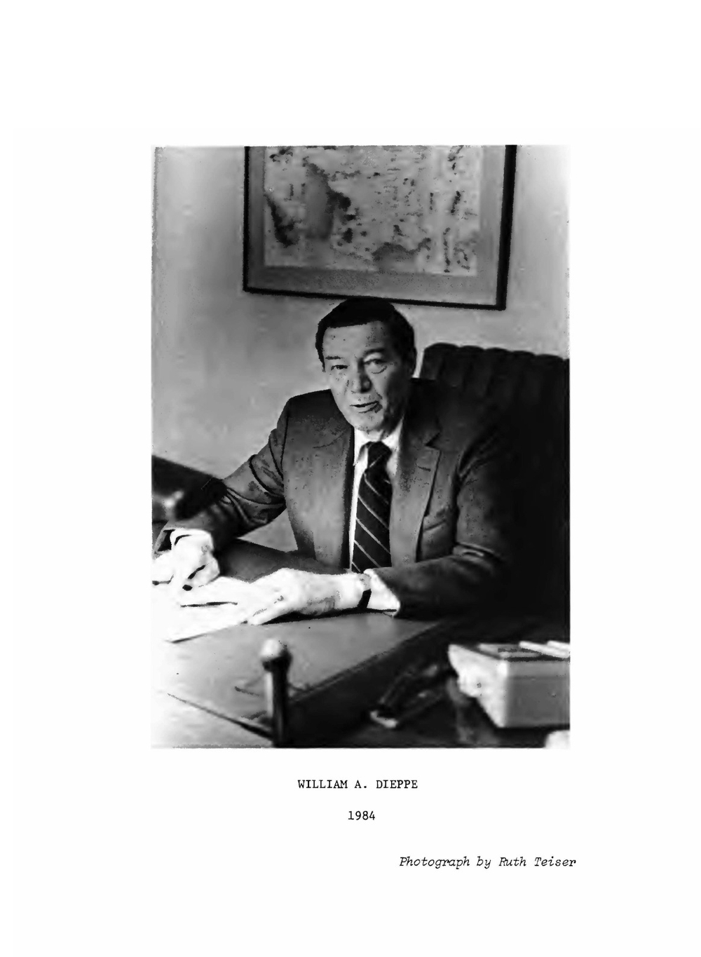 Almadén is my life: oral history transcript / and related material, 1984-1985 | William A. ive Dieppe