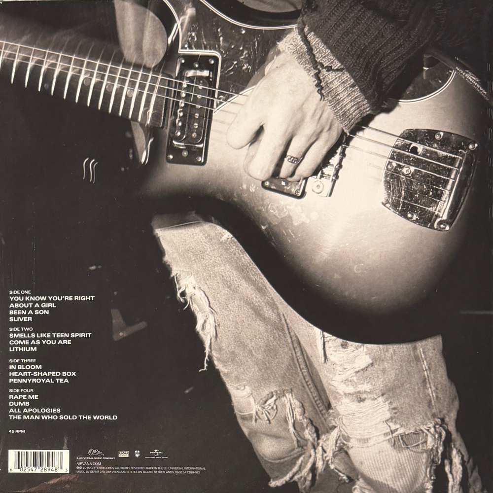 Виниловая пластинка Nirvana ‎– Nirvana (Европа 2023г.) 2х12", 45 RPM