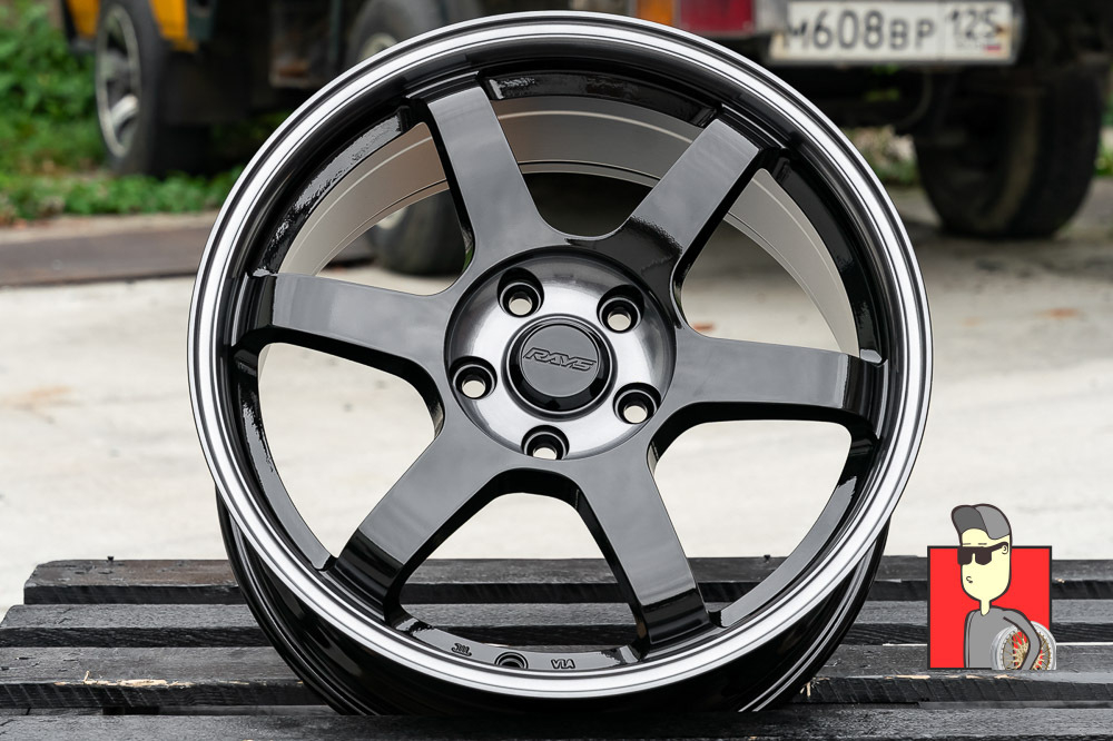 Комплект дисков Rays Volk Racing TE37 17x7.5 et38 5x112