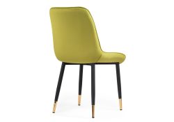 Стул на металлокаркасе Seda 1 khaki / gold / black