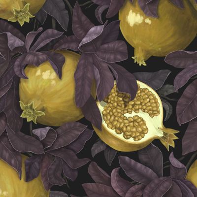 Золотые гранаты