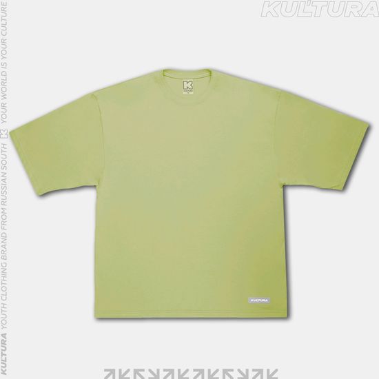 Футболка КУЛЬТУРА OverSize "High" (фосфор)
