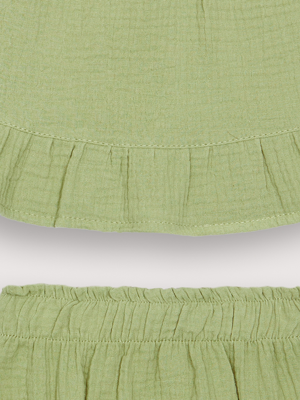 Комплект из платья с блумерами Loomknits Зеленый