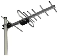 Антенна уличная DVB-T2 LOCUS МЕРИДИАН-07 AF L025.07 Ky-30Дб питание 5В алюминиевая