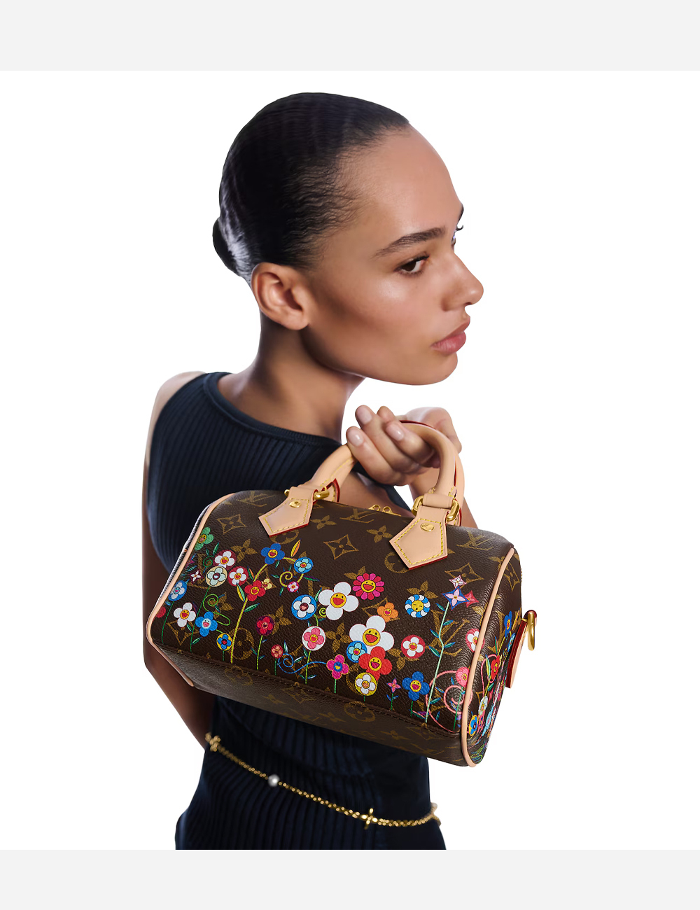 Сумка Louis Vuitton x Takashi Murakami Speedy Bandoulière 20 (M14175)