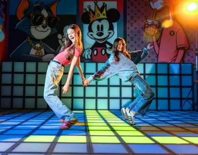 Интерактивный светодиодный пол «Арена Pixel battle» 288шт Максимальная комплектация 26 кв. м.