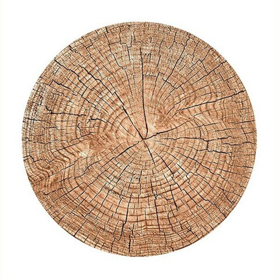 Сервировочная салфетка круглая 36 см Палисандр