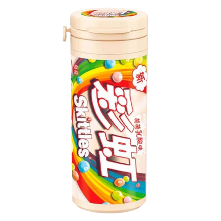 Драже Skittles Youghurt & Fruits (Белая банка)
