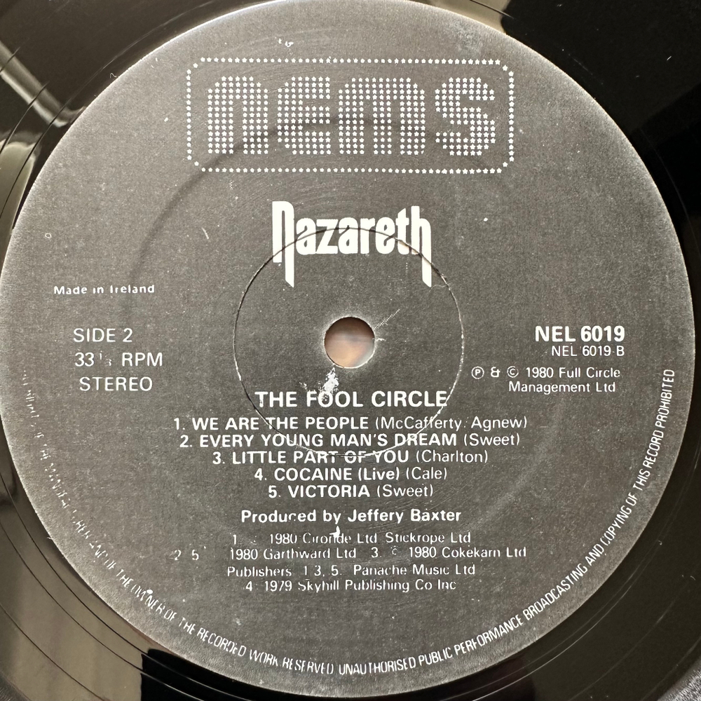 Nazareth- The Fool Circle (Ирландия 1980г.)