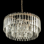 Citilux Фонда CL303193 Люстра хрустальная подвесная Бронза