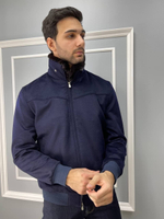 Кашемировая куртка Brunello Cucinelli внутри с мехом