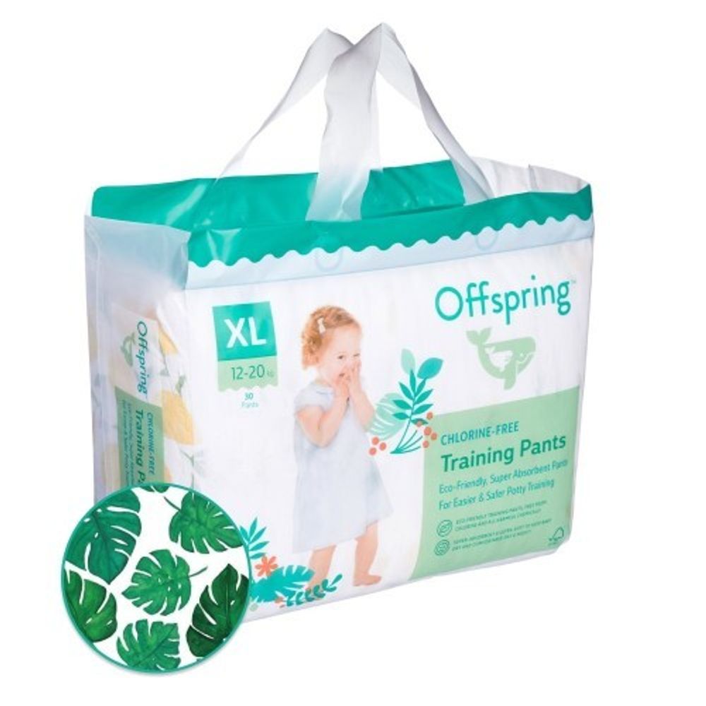 Offspring трусики-подгузники XL 12-20кг 30шт тропики