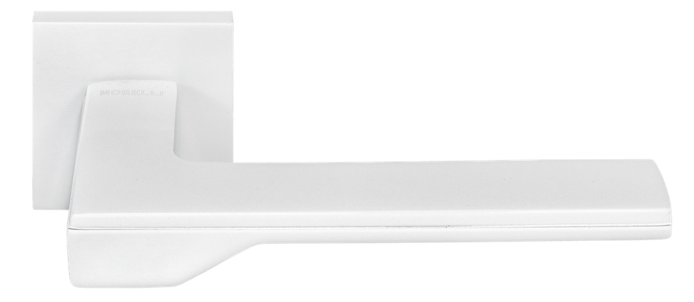 Дверные ручки Morelli "Pierres" MH-49-S6 W Цвет - Белый