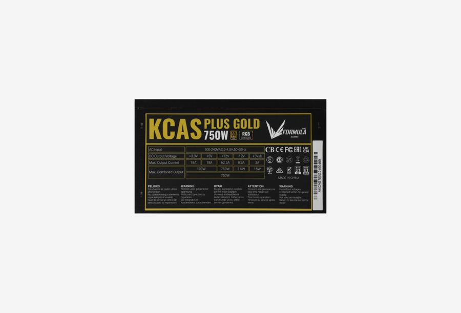 KCAS PLUS 750G_0426531102204