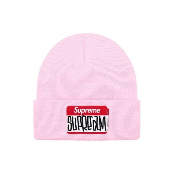 Supreme Week 7 Gonz Nametag Beanie