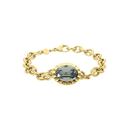 Браслет Qudo TIVOLA UNICA big (G/P) Black diamond 189540