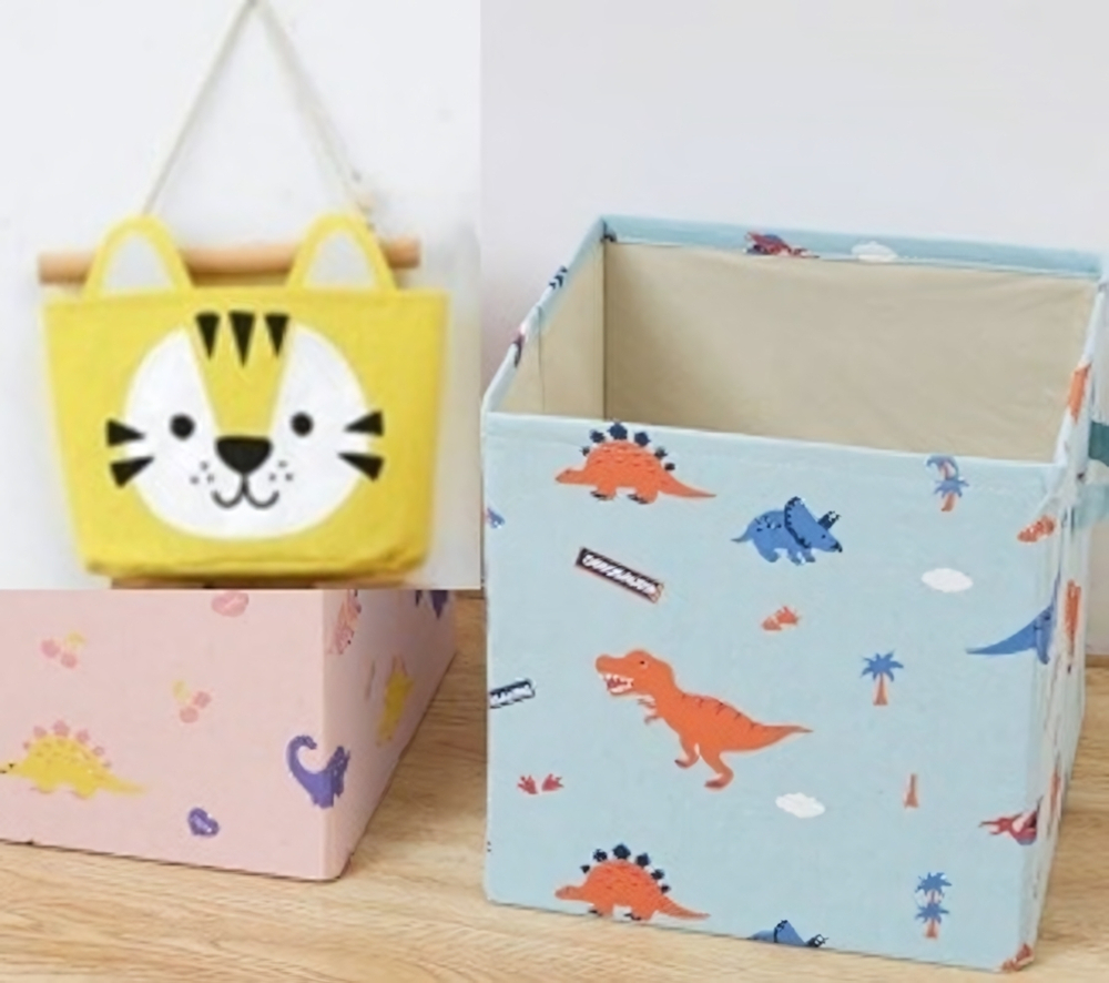 Карман настенный подвесной «ФРАТТИ БУМ», принт динозаврики, 20*15см (лейбл Селфи)