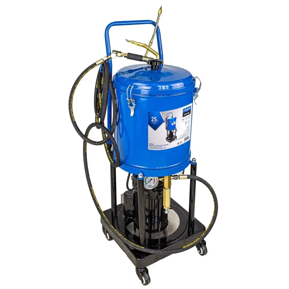 Нагнетатель густой смазки электрический 25л Scheppach Sch-HG-69230