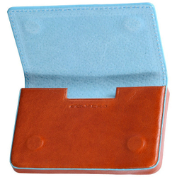 Кредитница Piquadro (Пиквадро) Blue Square PP1263B2/AR натуральная кожа