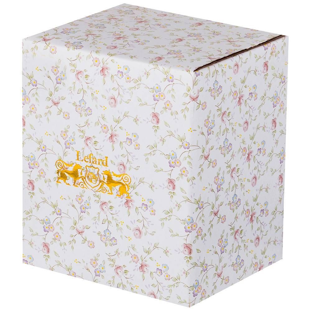 КРУЖКА ЗАВАРОЧНАЯ LEFARD "ФАБЬЕН" 400 МЛ С КРЫШКОЙ И СИТОМ (КОР=36ШТ.)