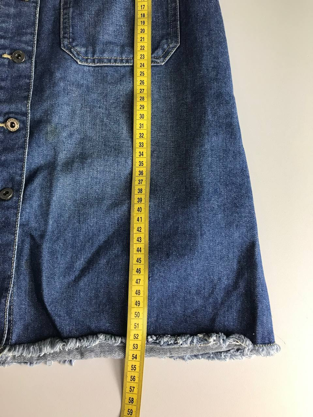 Юбка Ostin джинсовая, маркировка М, визуально на 46 размер