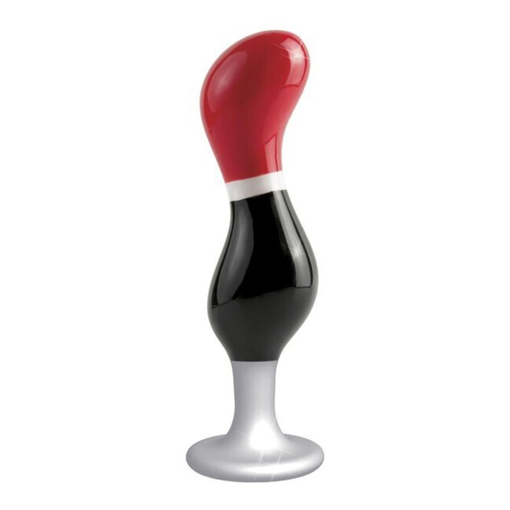 Керамический наполняемый водой анальный стимулятор Ceramix Pleasure Pottery №3 (Цвет: красный, черный, белый)