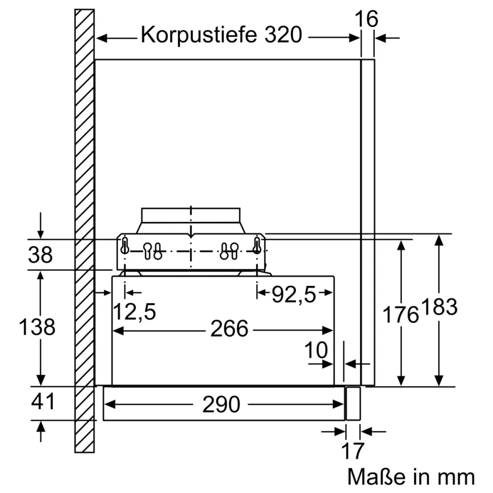 Встраиваемая вытяжка Bosch DFL064A52