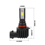 Светодиодные лампы HB3/HB4 Optima LED QVANT, 5000K, 12-24V (комплект, 2шт)