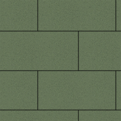 Тротуарная плитка ПРЯМОУГОЛЬНИК 600х300 мм - Стандарт Зеленый