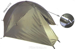 Палатка Снаряжение Оберон 3-3 (i)