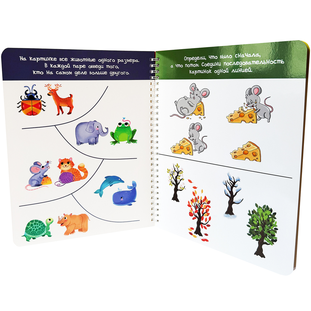Многоразовая тетрадь ПИШИ-СТИРАЙ для детей 2-3 лет