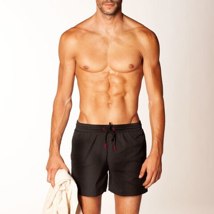 Мужские шорты купальные черные CASANOVA 0010A