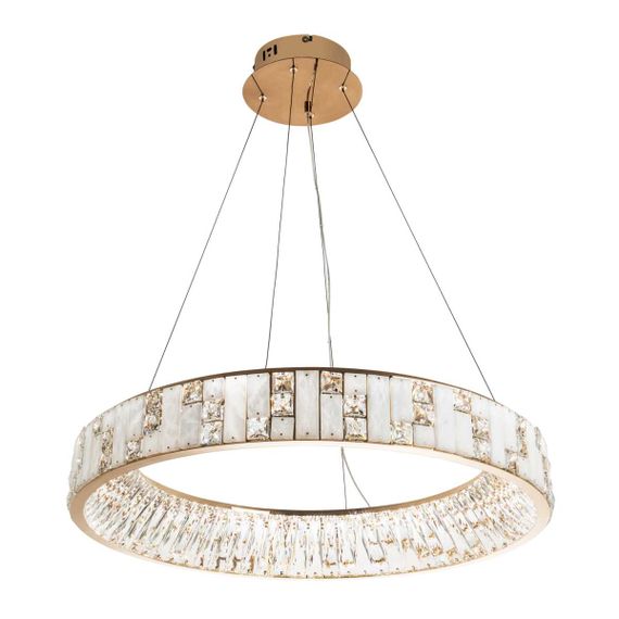 Подвесная светодиодная люстра Modelux Premium ML.6988.800P GD