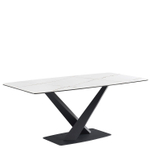 Стол DT-2017 белая керамика MR35 (180)