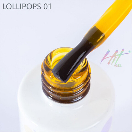 Гель-лак ТМ "HIT gel" №01 Lollipops, 9 мл